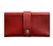 Женское кожаное портмоне 3.0 красное Krast BN-PM-3-RED
