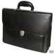 Мужской черный элегантный портфель из кожзама 4U CAVALDI B027C2 black