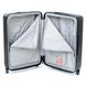 Комплект валіз 2/1 ABS-пластик PODIUM 18 black змійка 105 31809