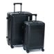 Комплект чемоданов 2/1 ABS-пластик PODIUM 18 black змейка 105 31809