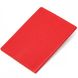 Кожаная обложка для паспорта GRANDE PELLE 11484 Красный
