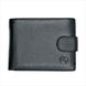 Чоловічий шкіряний гаманець Weatro 12 х 9 х 3 см Чорний wtro-nw-168-33-06, Чорний