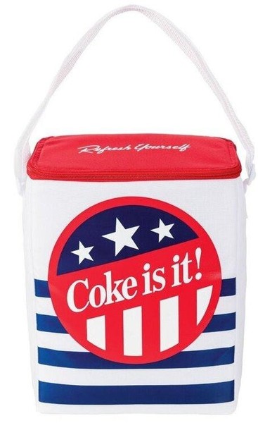 Термосумка, сумка холодильник Cola Classic 14L Coolbag V2021 белая купить недорого в Ты Купи