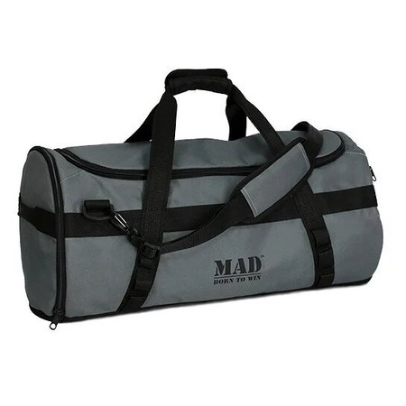 Спортивна сіра сумка MAD M-37 купити недорого в Ти Купи