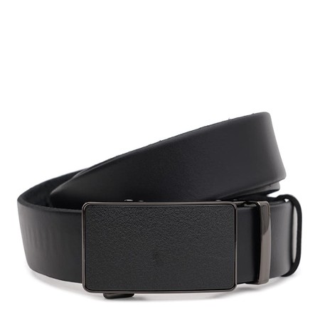 Мужской кожаный ремень Borsa Leather 125v1genav17-black купить недорого в Ты Купи