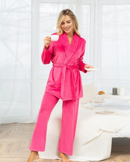 Домашній одяг ISSA PLUS 13666 S рожевий купити недорого в Ти Купи
