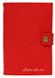 стандартний блок на 160 стор., біла крафт папір - Блокнот з фетровому обкладинкою Aventura «Felt - Червоний»