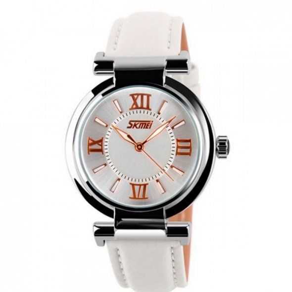 Жіночий годинник Skmei Elegant White (+1357) купити недорого в Ти Купи