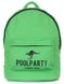 Стильний міський рюкзак Poolparty зелений