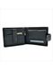 Мужской кожаный кошелек Weatro 12 х 9,5 х 3 см Черный wtro-163-9