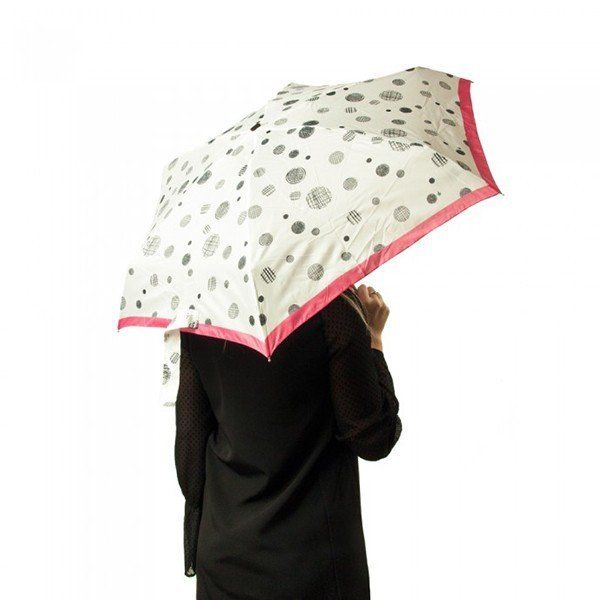 Женский механический зонт Fulton Tiny-2 L501 - Sketched Spot купить недорого в Ты Купи
