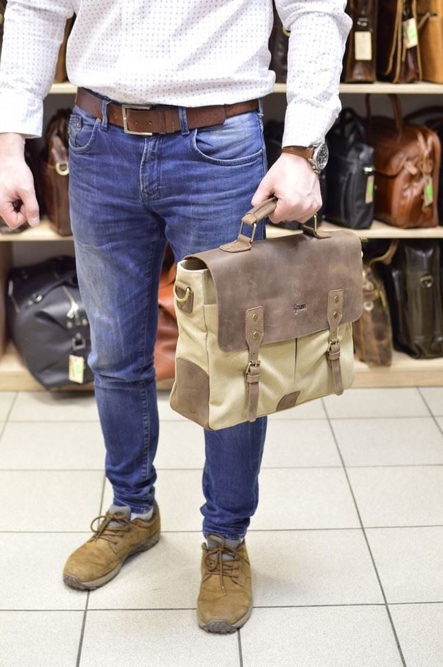 Чоловіча тканинна сумка над Tarwa RCS-3960-4LX плечем купити недорого в Ти Купи