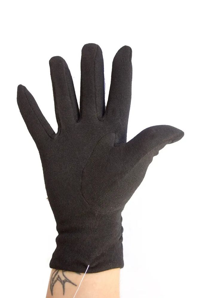 Женские стрейчевые перчатки чёрные 8729s2 M купить недорого в Ты Купи