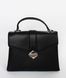 Жіноча чорна сумка з екошкіри FAMO Сіал 5617