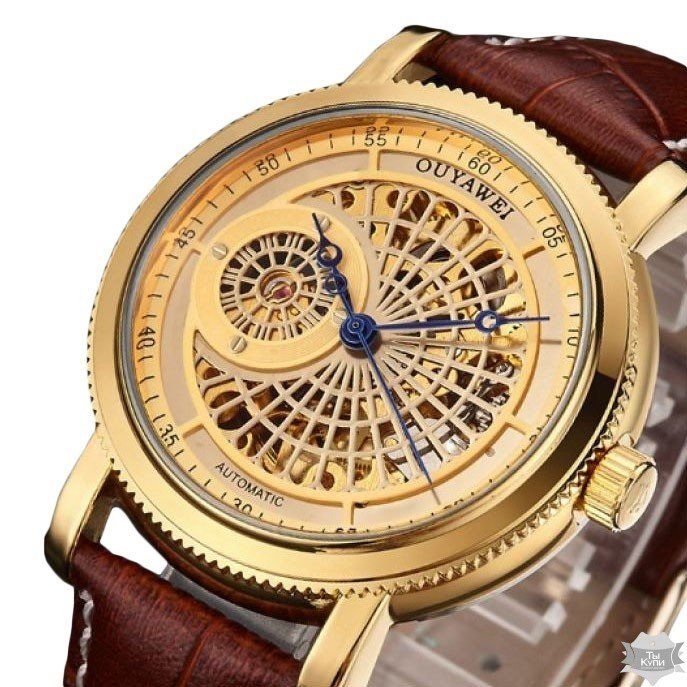 Женские часы скелетон Ouwei Global II (1129) купить недорого в Ты Купи