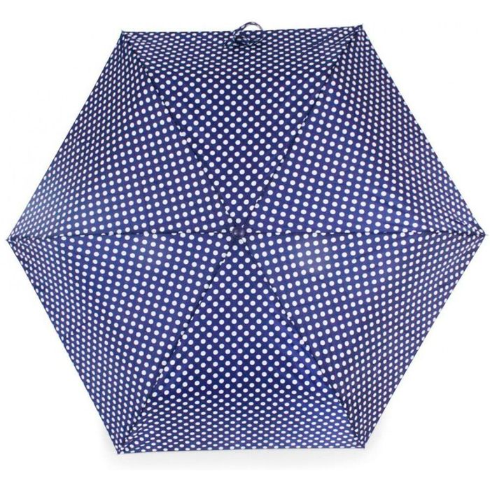 Механічна жіноча парасолька Incognito-4 L412 Navy Spot (Горошок) купити недорого в Ти Купи