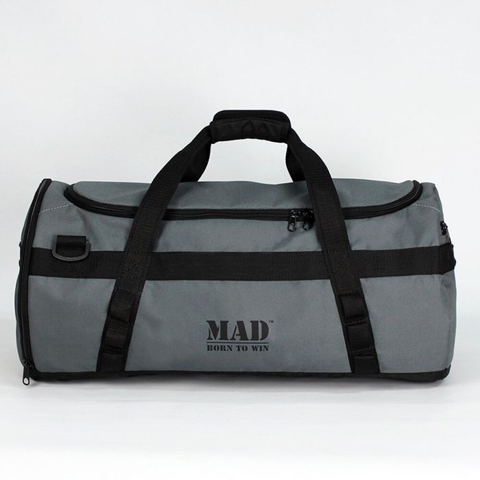 Спортивная серая сумка MAD M-37 купить недорого в Ты Купи