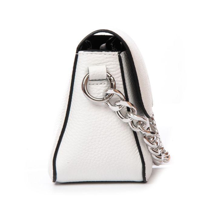 Женская кожаная сумка классическая ALEX RAI 99111 white купить недорого в Ты Купи