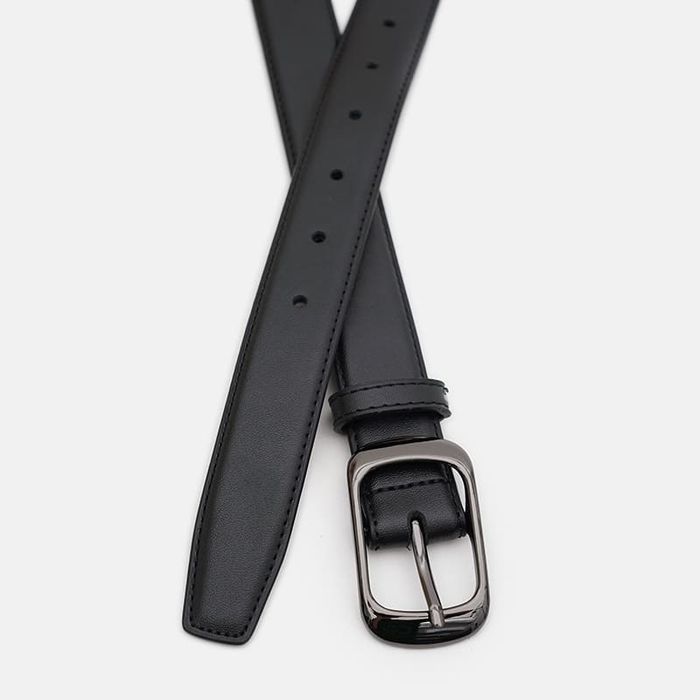 Жіночий ремінь шкіряний Borsa Leather CV1ZK-158bl-black купити недорого в Ти Купи