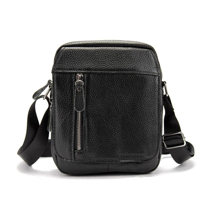 Чоловіча шкіряна сумка через плече Tiding Bag M56-2051A купити недорого в Ти Купи
