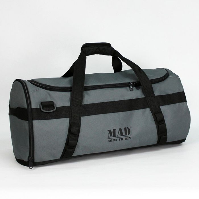 Спортивна сіра сумка MAD M-37 купити недорого в Ти Купи