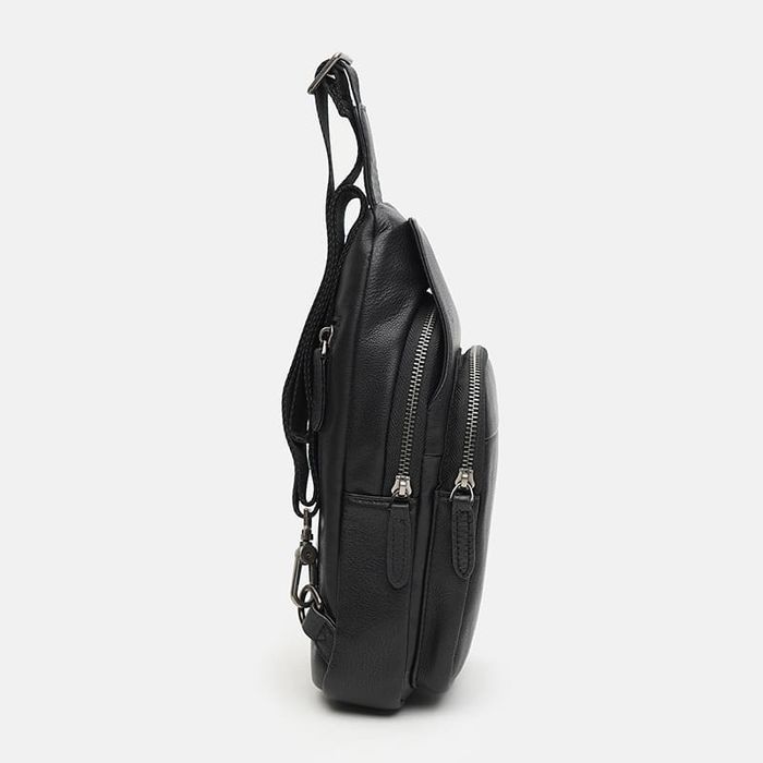 Чоловіча шкіряна сумка Ricco Grande K16165a-black купити недорого в Ти Купи