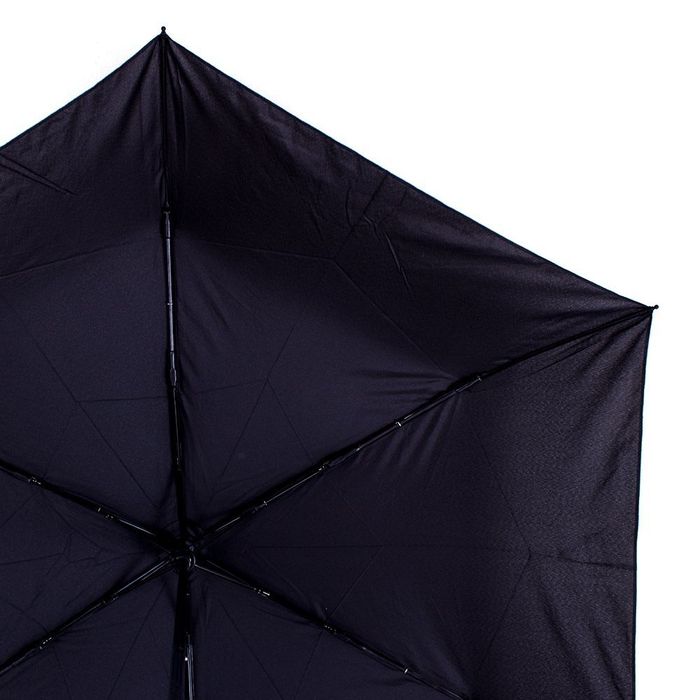 Зонт чоловічий механічний компактний полегшений FARE чорний з поліестеру купити недорого в Ти Купи
