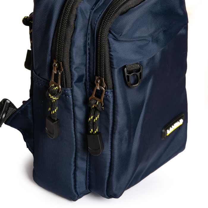 Мужская сумка-слинг Lanpad 6034 blue купить недорого в Ты Купи