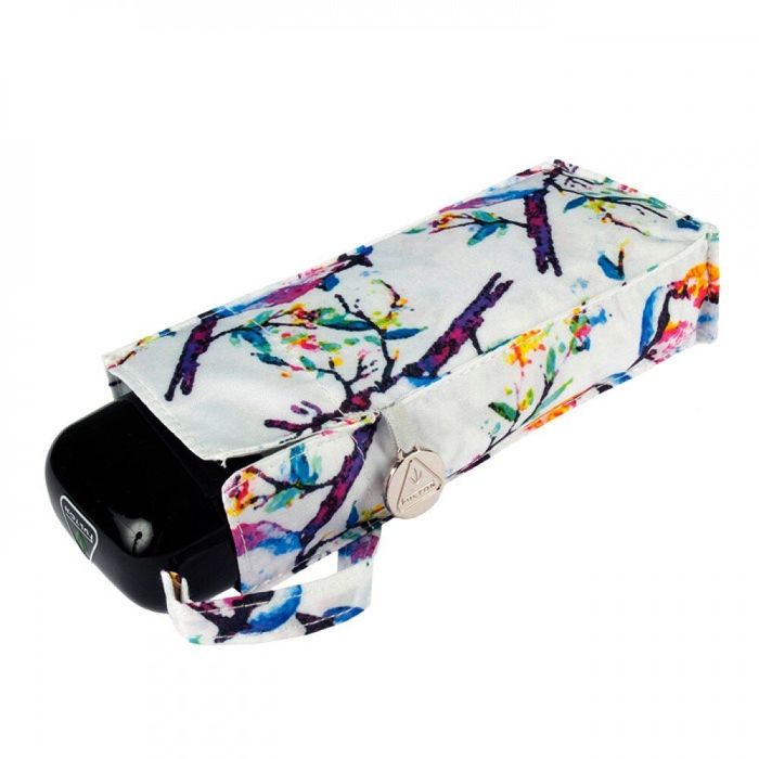Механический женский зонт Fulton Tiny-2 L501 Summer Shade Birdy (Летняя тень птички) купить недорого в Ты Купи