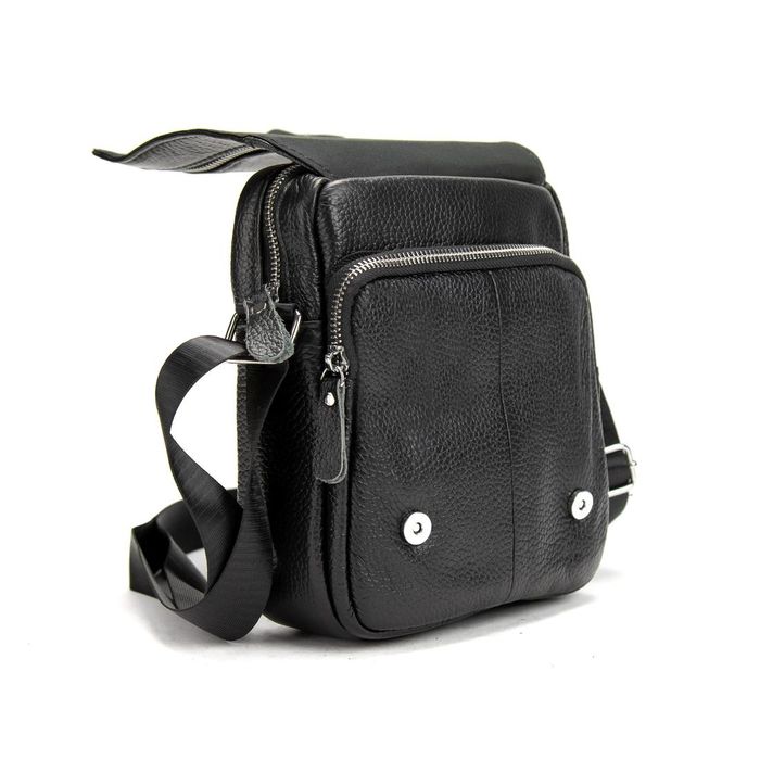 Мужская кожаная сумка через плечо Tiding Bag M56-2051A купить недорого в Ты Купи