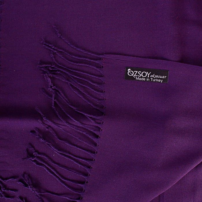 Жіночий палантин фіолетового кольору OZSOY AKSESUAR купити недорого в Ти Купи