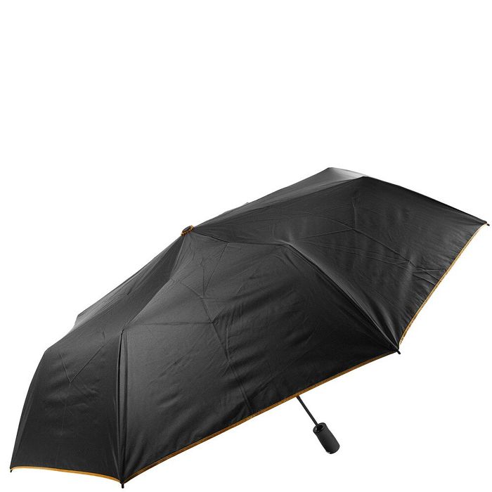Полуавтоматический женский зонтик FARE fare5529-black-gold купить недорого в Ты Купи