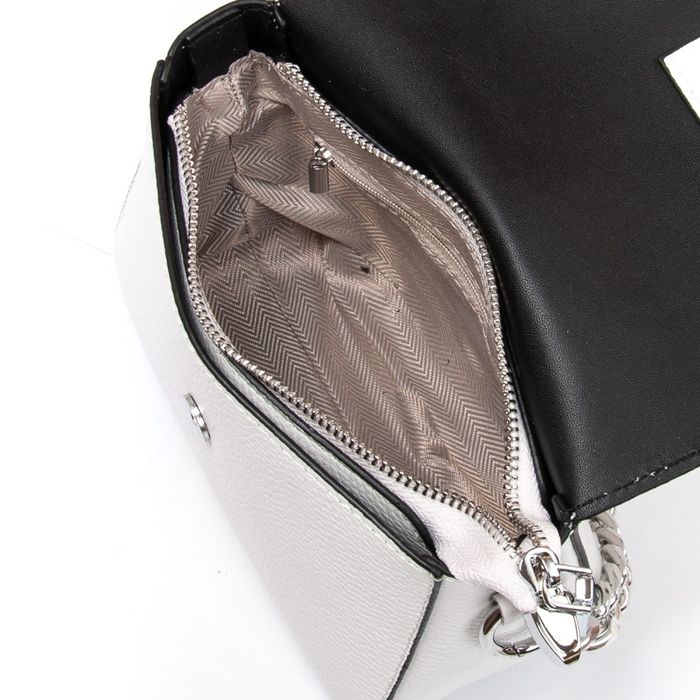 Женская кожаная сумка классическая ALEX RAI 99111 white купить недорого в Ты Купи