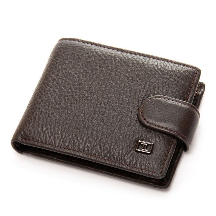 Мужской кожаный кошелек BE BRETTON 208-0611 brown купить недорого в Ты Купи
