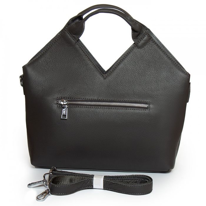 Жіноча шкіряна сумка ALEX RAI 2038-9 grey купити недорого в Ти Купи
