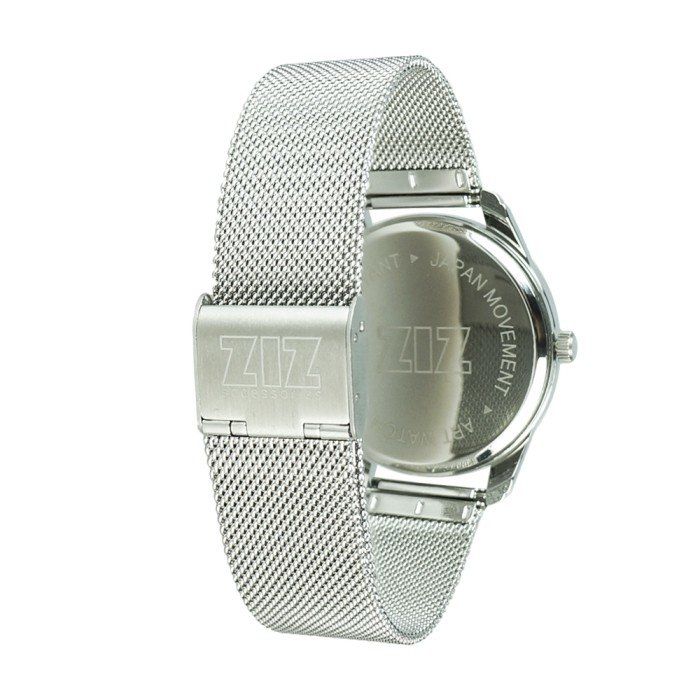 Наручний годинник ZIZ «Чорним по білому» + додатковий ремінець 5016388 купити недорого в Ти Купи