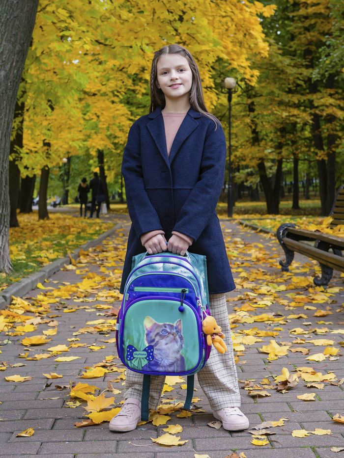 Набор школьный для девочки рюкзак Winner /SkyName R3-242 + мешок для обуви (фирменный пенал в подарок) купить недорого в Ты Купи