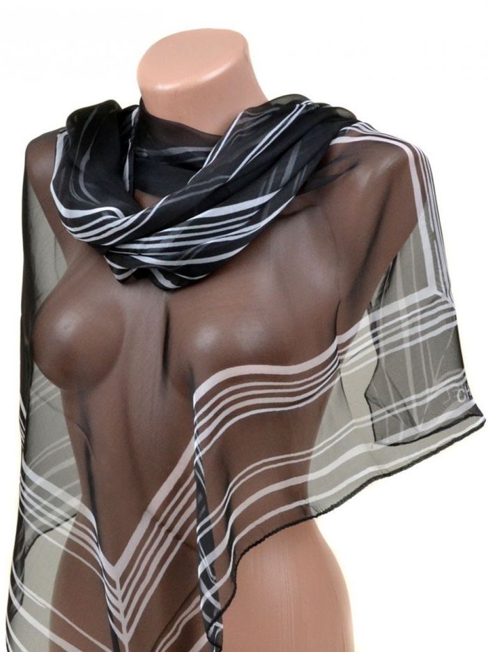 Жіночий шарф-палантин весна-літо Шифон 10223-N3 купити недорого в Ти Купи