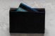 Жіночий гаманець чорний зі шкіри ската Ekzotic Leather stw 18