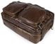 Деловая кожаная сумка-трансформер Vintage 14074 Коричневый