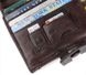 Чоловічий шкіряний гаманець Vintage 14602 Темно-коричневий