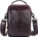 Чоловіча шкіряна сумка Vintage 14544 Темно-коричневий