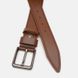 Мужской кожаный ремень Borsa Leather V1115FX55-brown