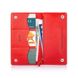 Кожаный бумажник Hi Art WP-05 Shabby Red Berry Красный