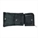 Чоловічий шкіряний гаманець Weatro 10 х 8,5 х 3 см Чорний wtro-nw-168-17-05, Чорний