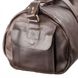 Дорожная коричневая кожаная сумка Grande Pelle 11044