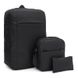 Чоловічий рюкзак сумка Monsen C18082bl-black, Чорний