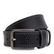Мужской кожаный ремень Borsa Leather 125v1fx103-black
