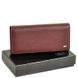 Кожаный кошелек Classik DR. BOND W501-2 scarlet