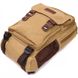 Чоловічий рюкзак з тканини Vintage 22171, Бежевий